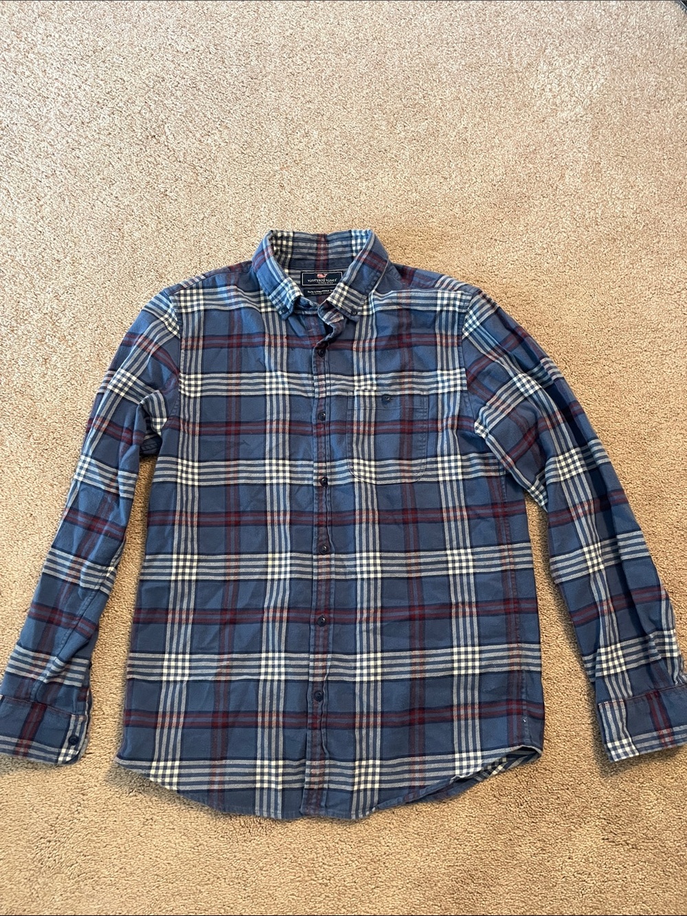 Vineyard Vines Men’s Size Small Long Sleeve Slim Fit Shirt